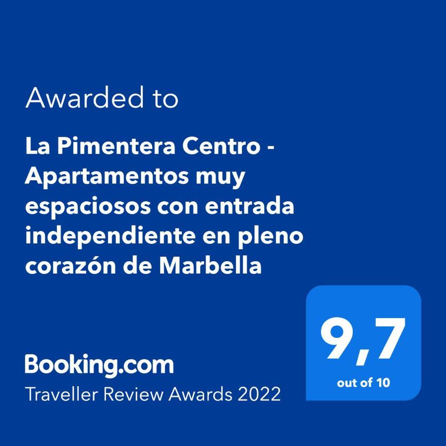 La Pimentera Central Apartments - Con Patio Privado Marbella Eksteriør bilde